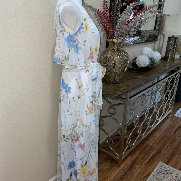 Calvin Klein maxi flowery dress - Picture 11 of 16